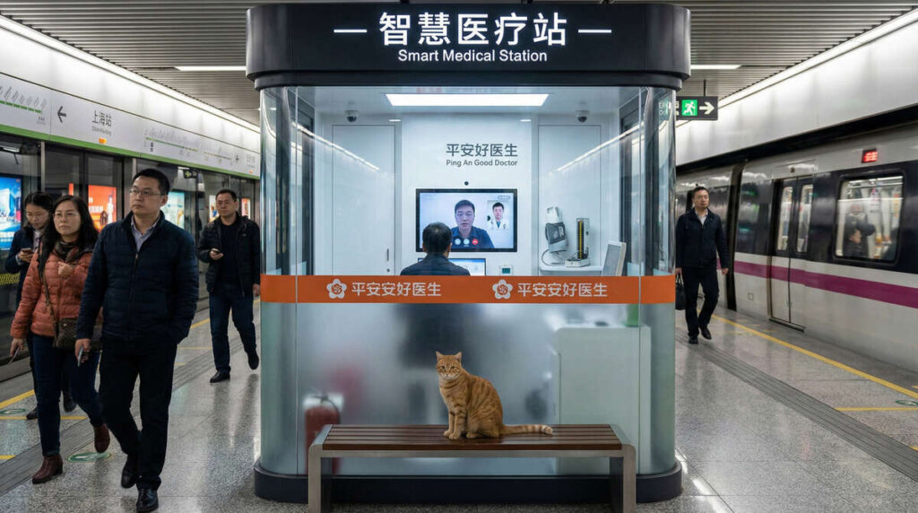 Chińskie kioski medyczne
