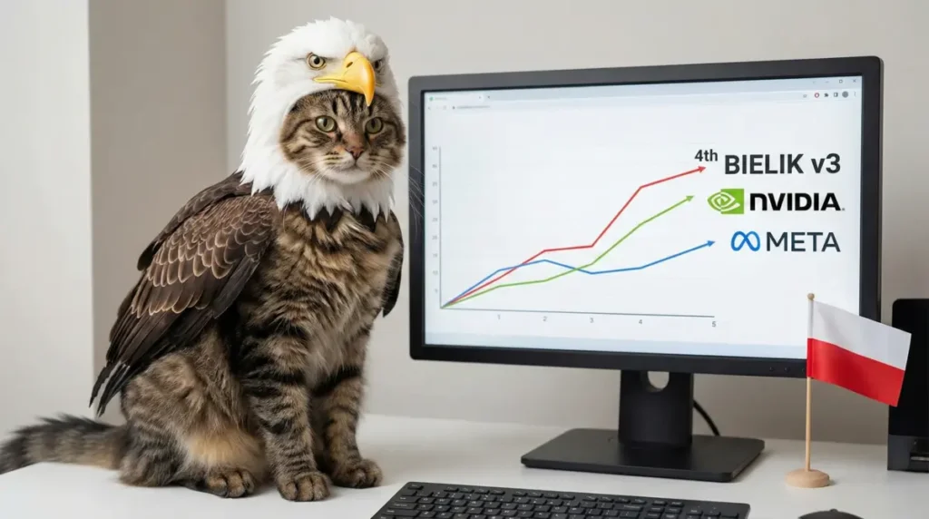 Bielik v3 w Top 4 światowych modeli LLM