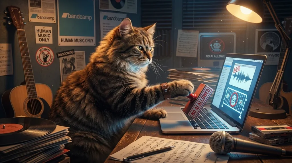 Bandcamp zakazuje muzyki generowanej przez AI