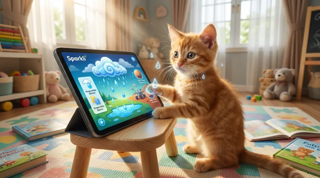 Sparkli AI: interaktywne lekcje dla dzieci 5-12