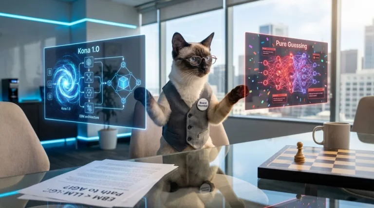 Yann LeCun i Kona 1.0: Czy modele EBM zastąpią LLM-y?