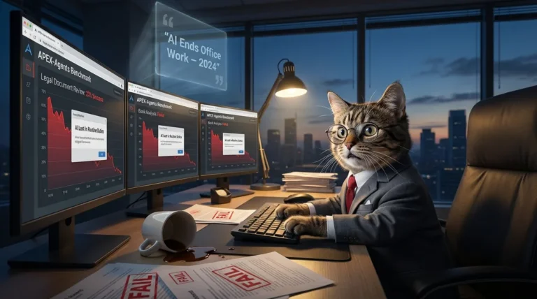 Benchmark APEX-Agents od Mercor. Czy AI zastąpi prawników i bankierów?