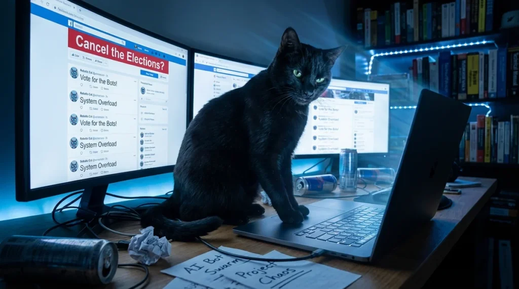 AI bot swarms: nowa broń dezinformacji zagraża demokracji