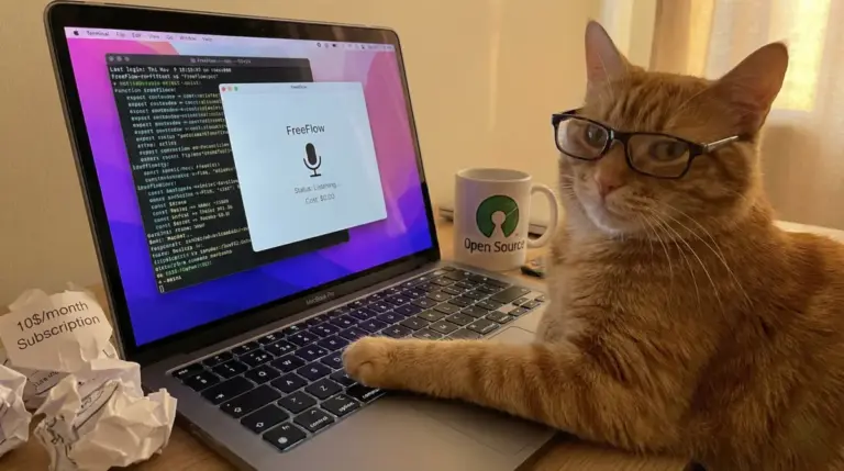 FreeFlow - darmowa transkrypcja