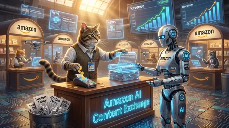 Amazon buduje giełdę treści dla firm AI