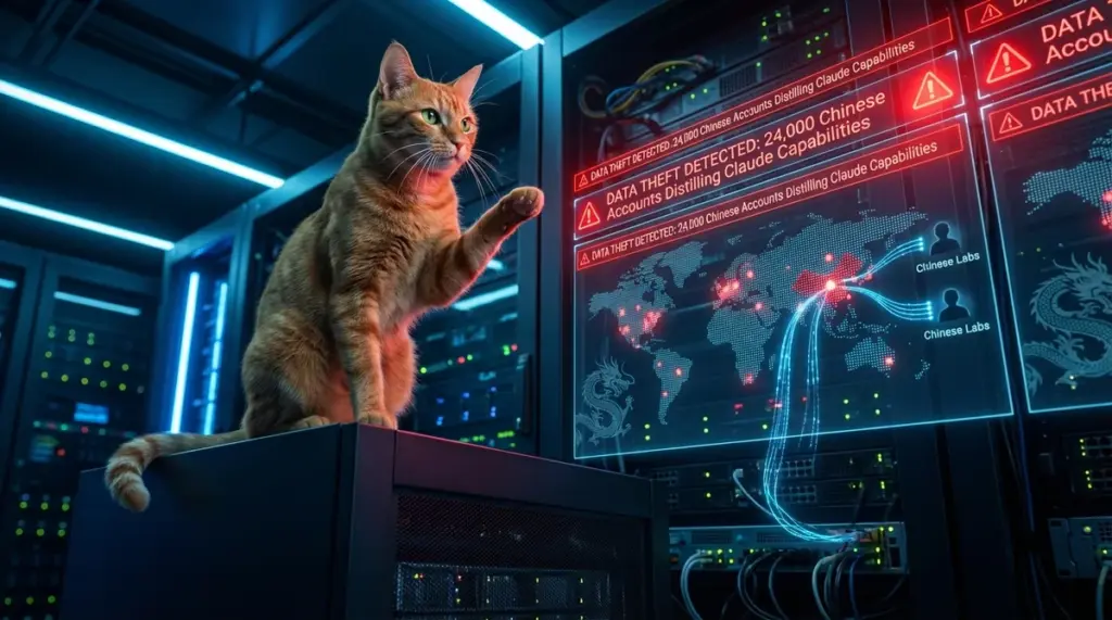 Anthropic oskarża DeepSeek o kradzież danych Claude