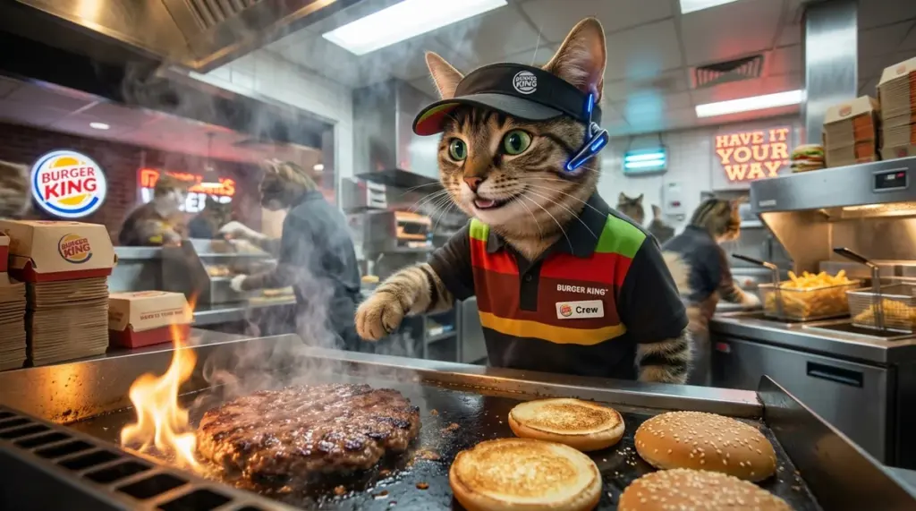 Burger King wprowadza AI Patty: chatbot OpenAI w słuchawkac