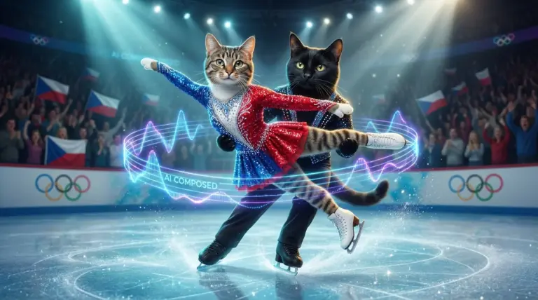 AI na Igrzyskach 2026: Kontrowersyjny występ czeskiej pary Mrázków