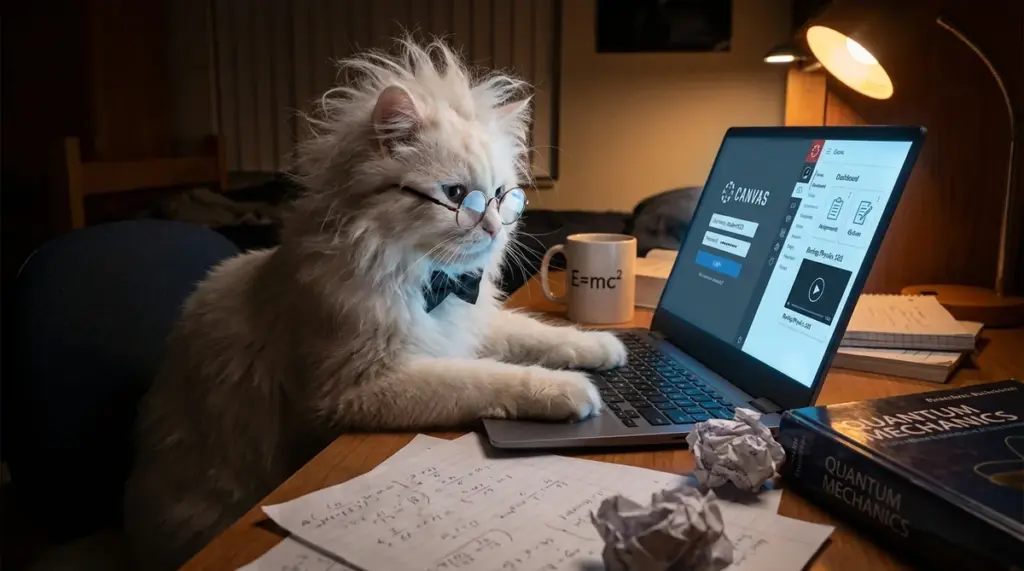 Einstein AI Companion: automatyczna praca domowa w Canvas