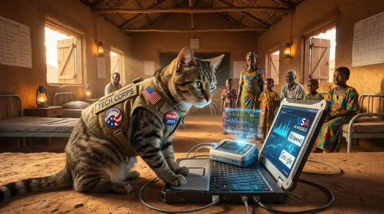 Tech Corps Korpusu Pokoju promuje amerykańskie AI za granicą