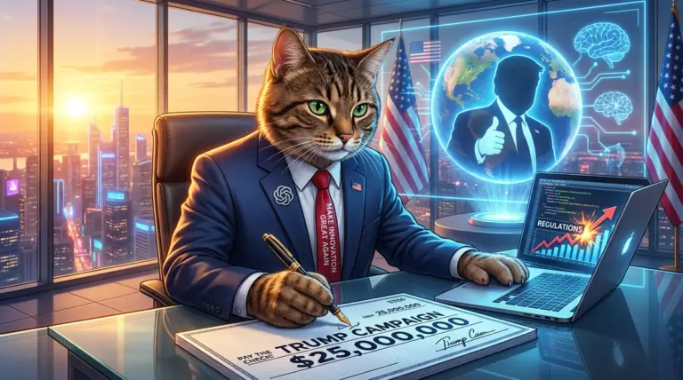 Greg Brockman z OpenAI wspiera Trumpa