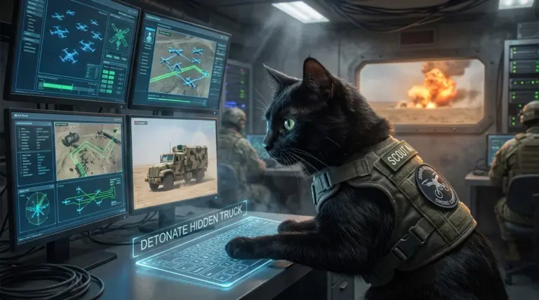 Scout AI: Agenci AI detonują cele dronami bojowymi