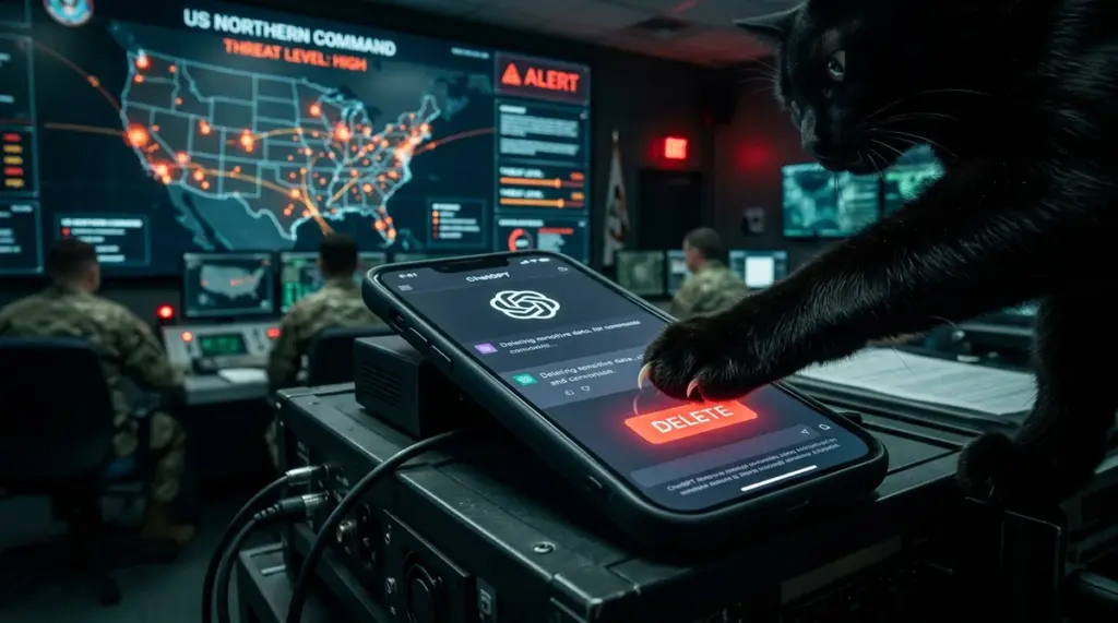 ChatGPT: odinstalowania +295% po umowie OpenAI z DoD