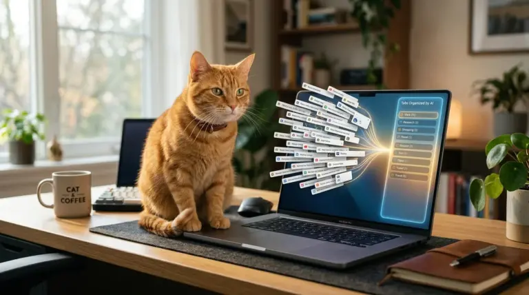 Google Chrome tryb AI - wyniki wyszukiwania obok siebie