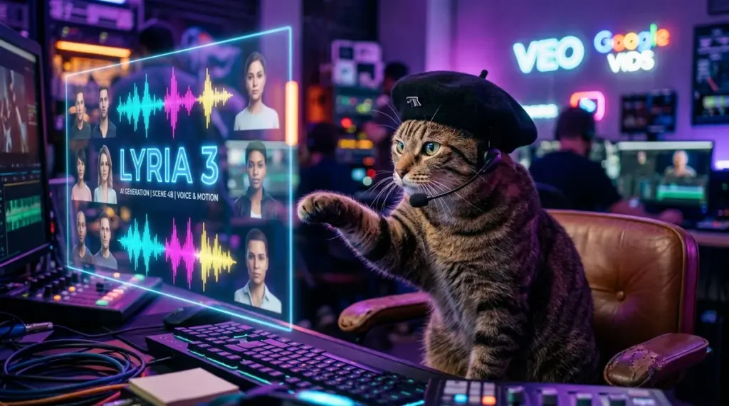 Google Vids z Veo 3.1 i Lyria - nowe funkcje wideo AI