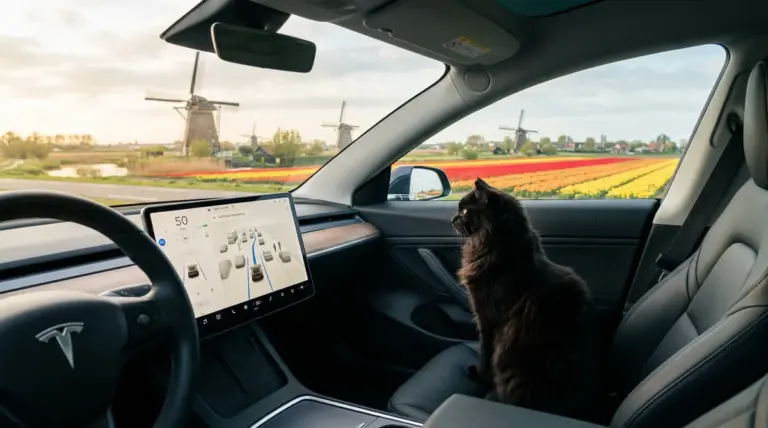 Tesla FSD zatwierdzone w Holandii - pierwsza zgoda w Europie