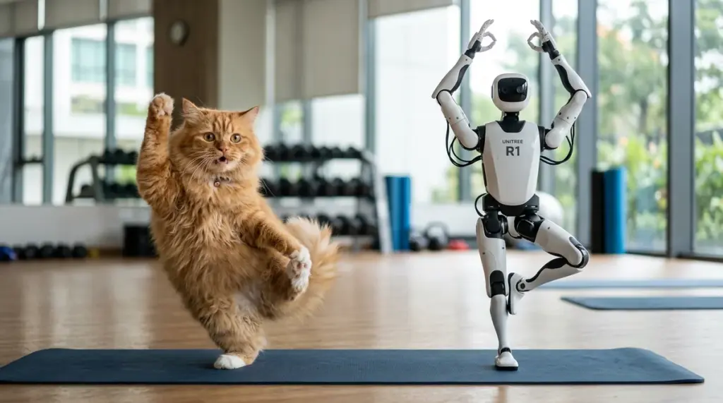 Unitree R1 na AliExpress - cena i specyfikacja robota za 4370 USD
