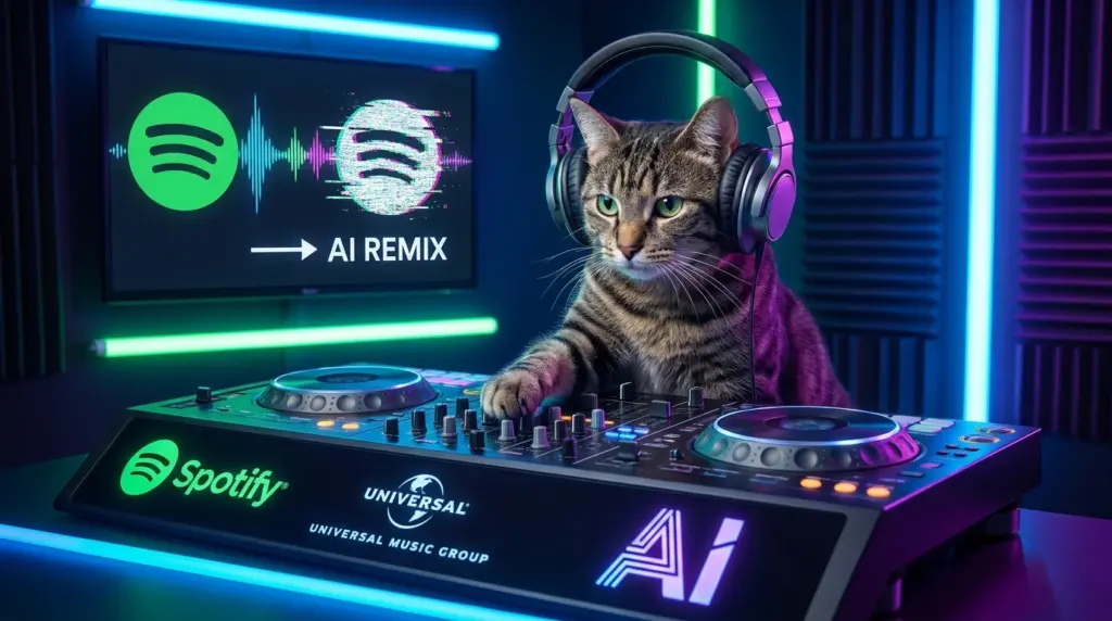Spotify rusza z AI remiksami
