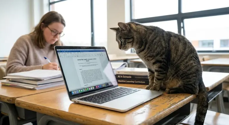 ChatGPT w szkole to jednak nie rewolucja. Springer wycofuje badanie