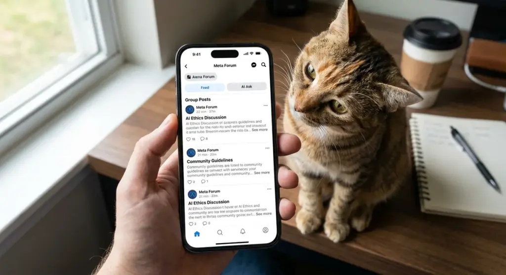 Meta cicho wypuszcza Forum. Appka dla grup Facebooka z AI w środku