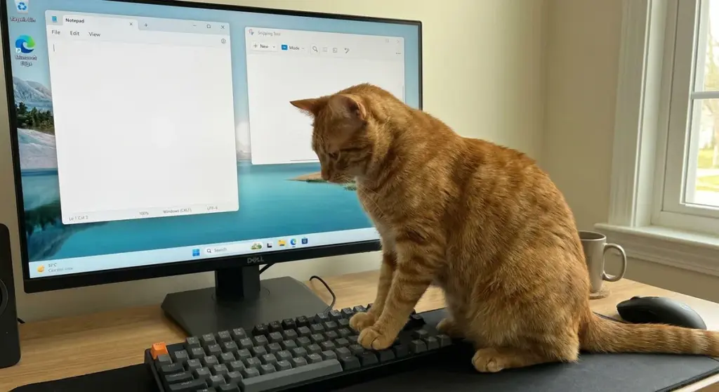 Microsoft usuwa Copilota z Notatnika. Windows 11 wreszcie odzyskuje oddech