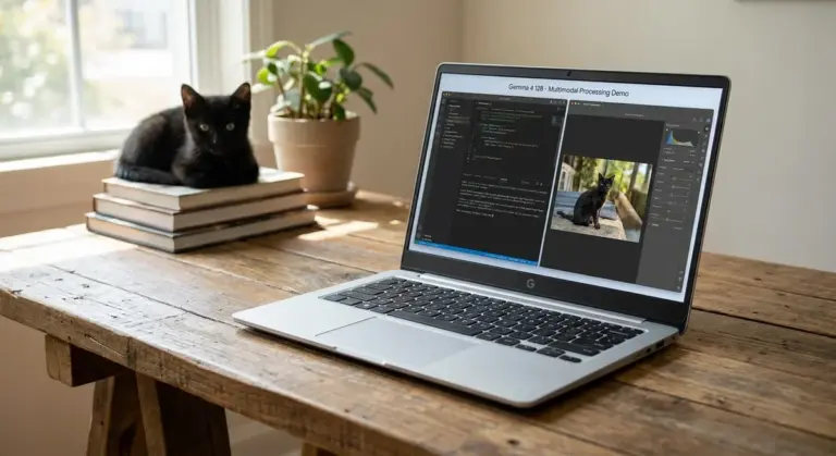 Gemma 4 12B od Google działa na laptopie z 16 GB RAM. Architektura bez enkoderów zmienia reguły gry