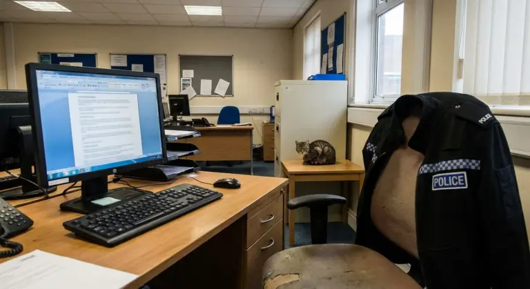 Policjant z Derbyshire używał AI do tworzenia dowodów. Śledztwo ruszyło w UK
