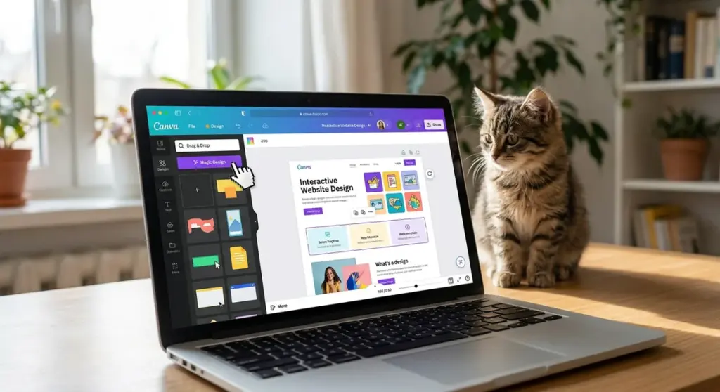 Canva Code 2.0 trafia do 265 milionów użytkowników. Darmowe konta też dostają AI do stron